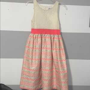 Long two tone dress